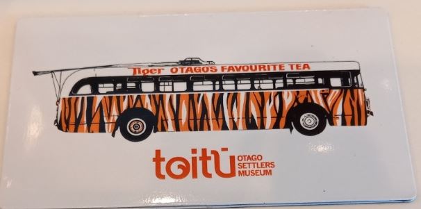Tiger Tea Bus Magnet