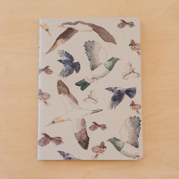 Tumbleweed Painted Journal - Birds